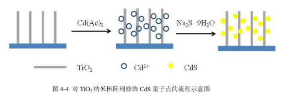 PbS硫化铅量子点和CdS硫化镉量子点修饰TiO2纳米棒阵列.png