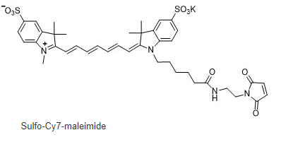 Sulfo-Cy7 maleimide.png