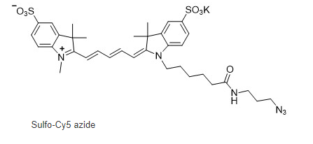 Sulfo-Cyanine5 azide.png