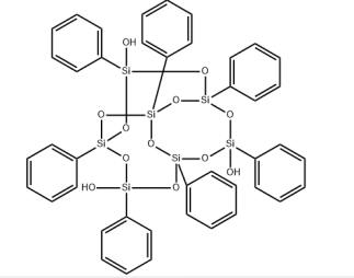 三硅醇苯基-笼形聚倍半硅氧烷.png