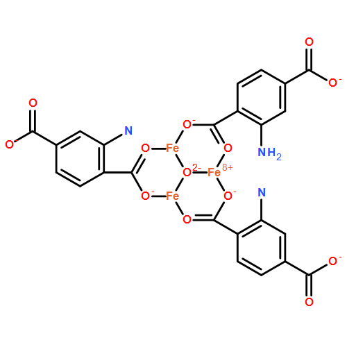 NH2-MIL-88B(Fe)金属有机骨架