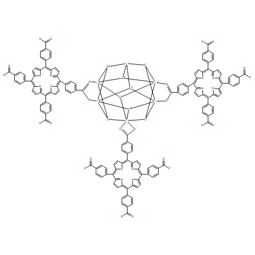 PCN-223(H)金属有机骨架cas:1640226-29-4