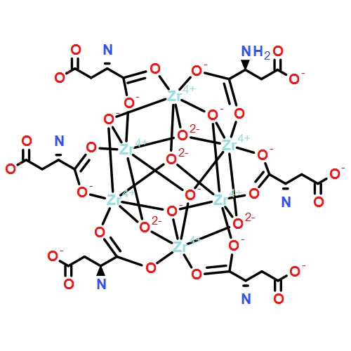 MOF:MIP-202(Zr)金属有机骨架cas:2378179-91-8的应用