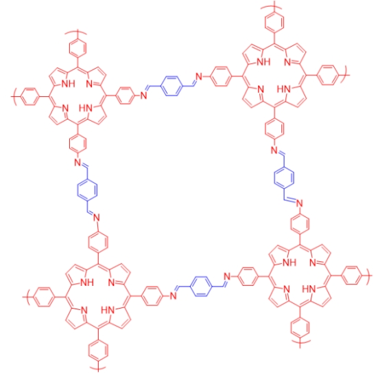 COF-366卟啉共价有机框架化合物cas:1381930-10-4