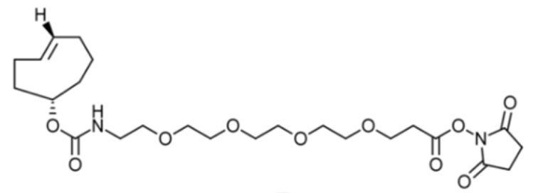 反式环辛烯-四聚乙二醇-活性脂