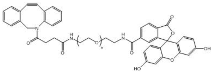 荧光素-聚乙二醇-二苯基环辛炔