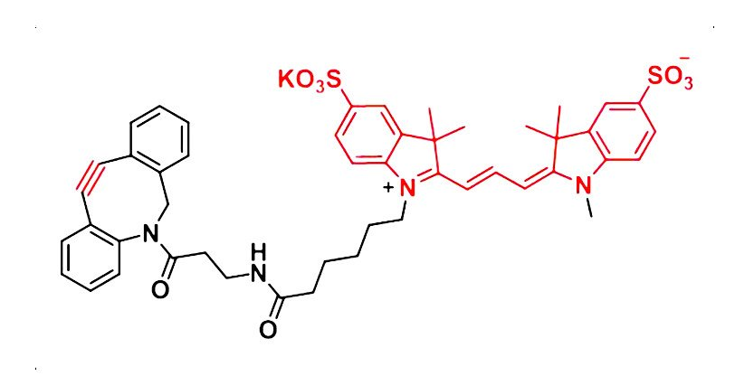 二苯并环辛炔水溶性CY3染料标记