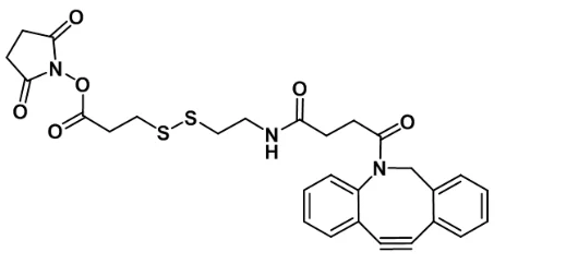 DBCO-NHCO-S-S-COONHS ester