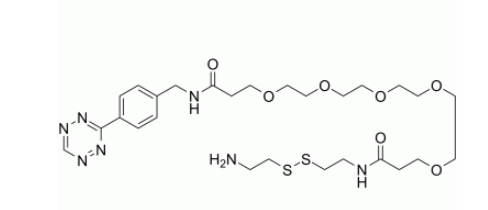 Tetrazine-PEG5-SS-amine