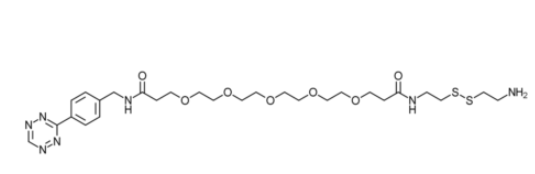 Tetrazine-PEG4-SS-amine