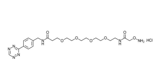 Tetrazine-PEG4-oxyamine HCl