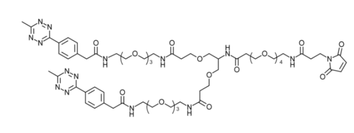 Mal-PEG4-bis-PEG3-methyltetrazine