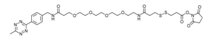 Methyltetrazine-PEG4-SS-NHS