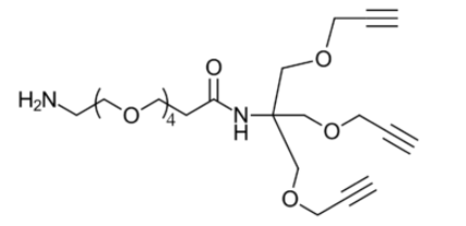 Amino-PEG4-tris-alkyne