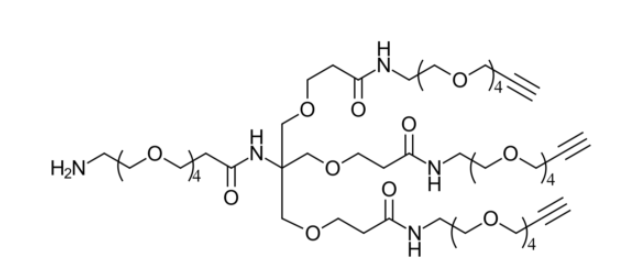 Amino-PEG4-tris-PEG4-alkyne