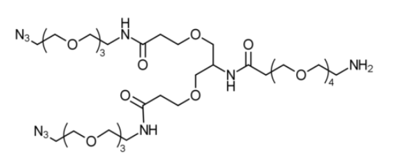 Amino-PEG4-bis-PEG3-azide