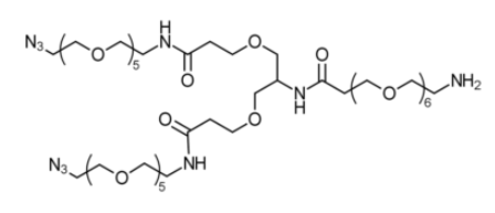 Amino-PEG6-bis-PEG5-azide