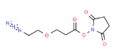 Azido-PEG1-NHS 