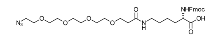 Azido-PEG4-amido-Lys(Fmoc)-acid