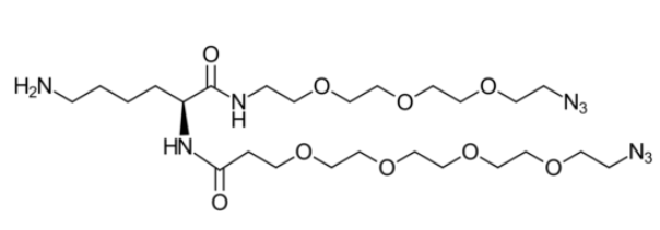 N(alpha)-PEG4-azide-L-Lysine-PEG3-azide