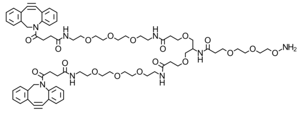 Aminooxy-PEG2-bis-PEG3-DBCO