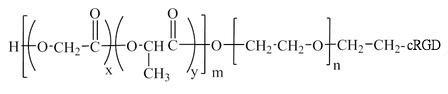 PLGA5K-PEG2K-cRGD/聚乳酸-羟基乙酸共聚物和聚乙二醇和多肽三嵌段共聚物