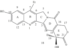 7-乙基-10-羟基喜树碱