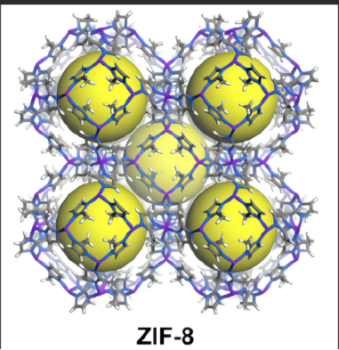 金属有机框架ZIF-8包裹普鲁士蓝负载槲皮素