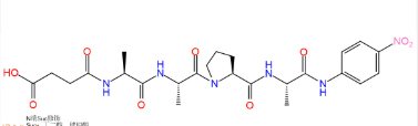 Pancreatic elastase substrate