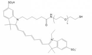 荧光染料Cy7-PEG-SH/thiol，Cy7-聚乙二醇-巯基，Ex/Em(nm) 755/787的溶解度解析