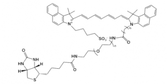 吲哚菁绿-聚乙二醇-生物素，ICG-PEG-Biotin产品参数及溶解度解析