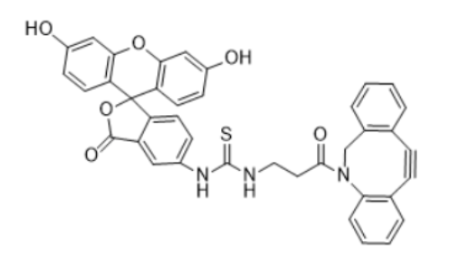 荧光素-二苯并环辛炔