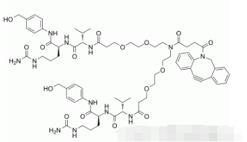 DBCO-(PEG2-Val-Cit-PAB)2