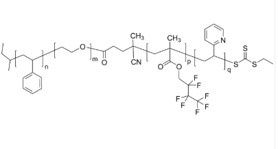PS-PEO-PHFBMA-P2VP