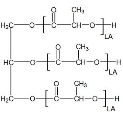 PDLLA-glycerol