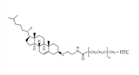 Cholesterol-PEG-FITC