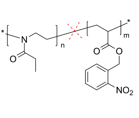 PEtOXZ-PONBA-cleavable