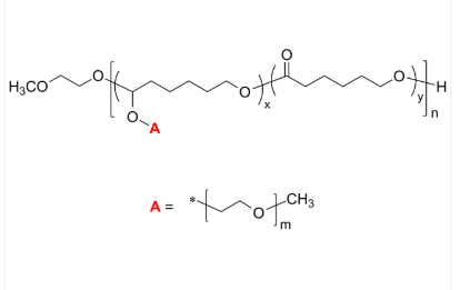 PCL-g-PEO/PCL-g-PEG