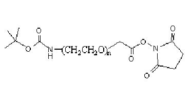 Boc-NH-PEG-SCM