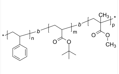 PS-PtBuA-PMMA