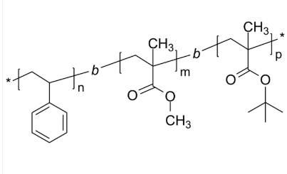 PS-PMMA-PtBuMA