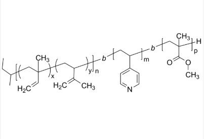 PIP(1,2-co-3,4)-P4VP-PMMA