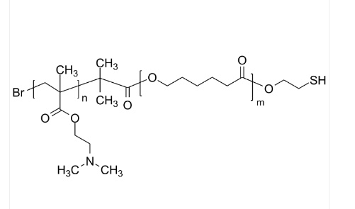 Br-PDMAEMA-PCL-SH