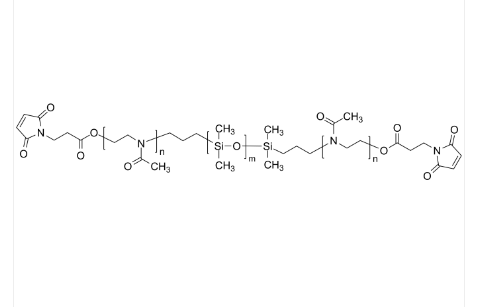 PMOXZ-PDMS-PMOXZ-2Maleimido