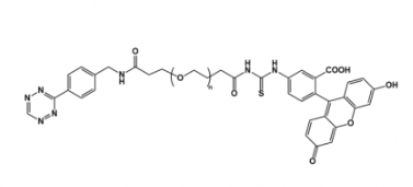 Tetrazine-PEG-FITC    