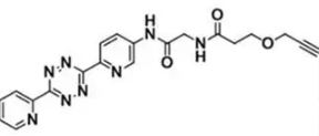 Py-Tetrazine-PEG1-Alkyne   