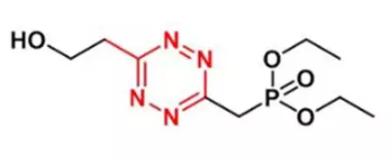 OH-CH2CH2-Tetrazine-CH2-PO(OEt)2 