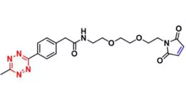 Methyltetrazine-PEG2-maleimide   