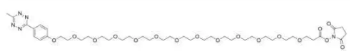 Methyltetrazine-PEG12-NHS ester  