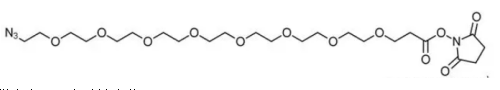 N3-PEG8-NHS